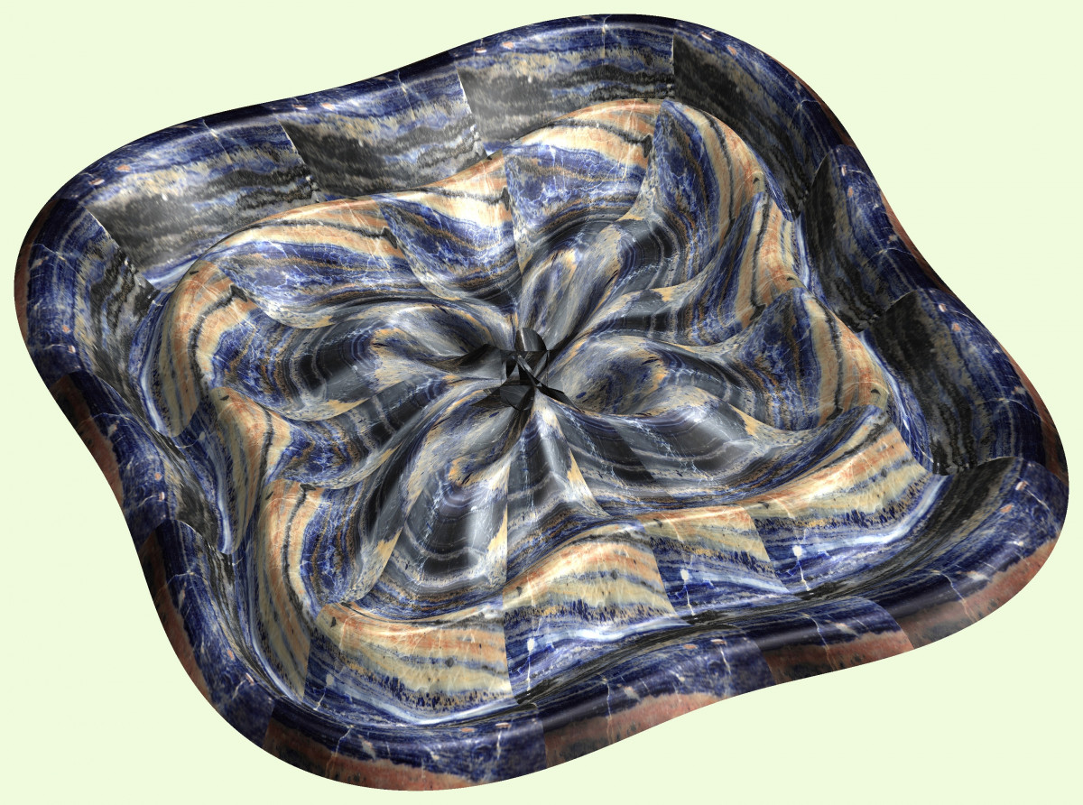 Struktur, Holz, Textur, Horn, Muster, Material, Malerei, Skulptur, Kunst, Zahl, Entwurf, Symmetrie, 3d, Grafik, Carving, Torus, Mathematica, Cg, Parametricplot3d, Code, Programm, Algorithmus, Abstruieren, Kartierung, Scheibe, Dishware